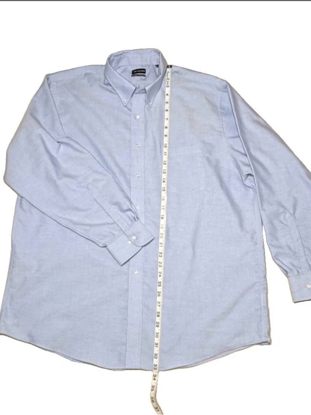 Van Heusen Light Blue Long-Sleeve Button-Down Shirt